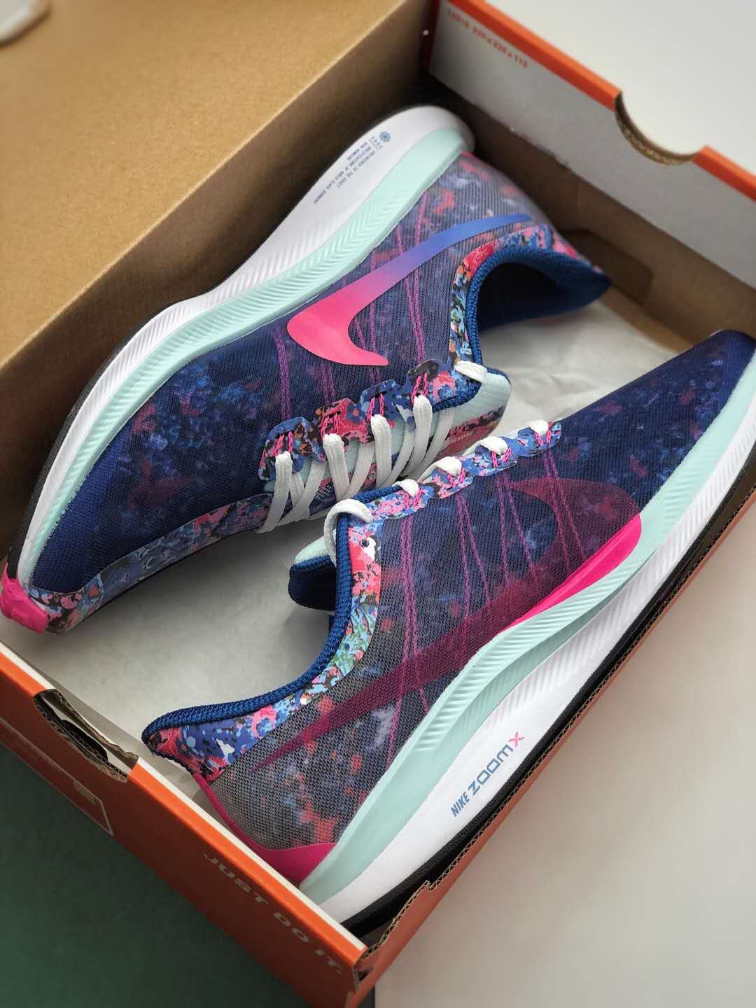 Nike Zoom Pegasus 35 Turbo Multi Color Laser Fuchsia CI2951 941 - Boost Your Performance with Stylish Footwear
