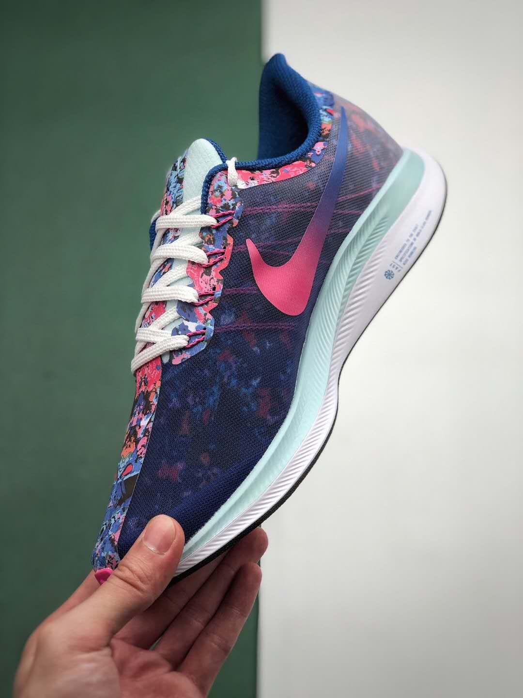 Nike Zoom Pegasus 35 Turbo Multi Color Laser Fuchsia CI2951 941 - Boost Your Performance with Stylish Footwear