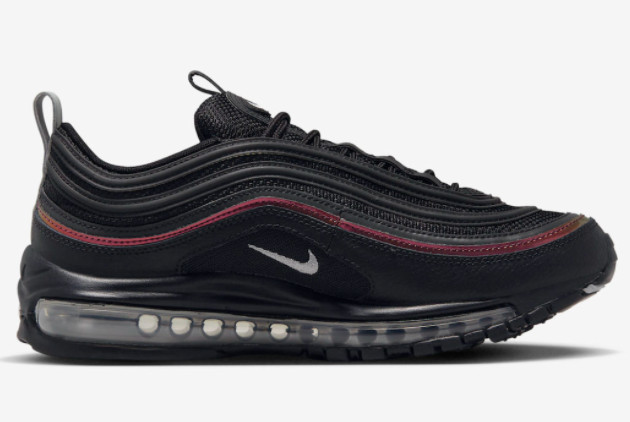 Nike Air Max 97 Black/Wolf Grey-Picante Red FD0655-001 - Shop the Latest Nike Air Max 97 Styles