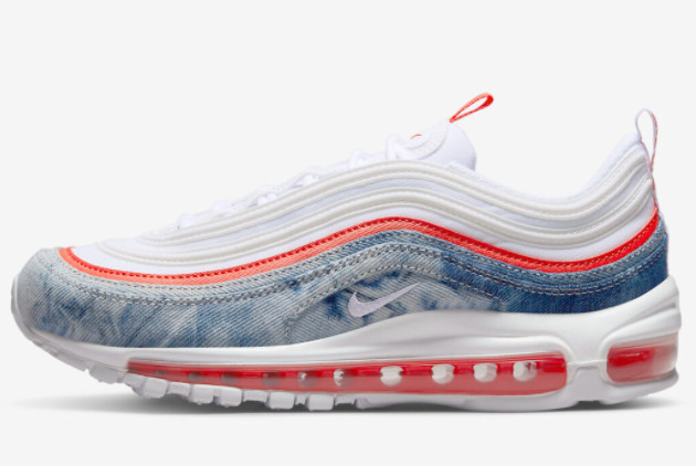 Nike Air Max 97 'White Bullet' DM0027-100 - Shop the Iconic Sneaker Style!