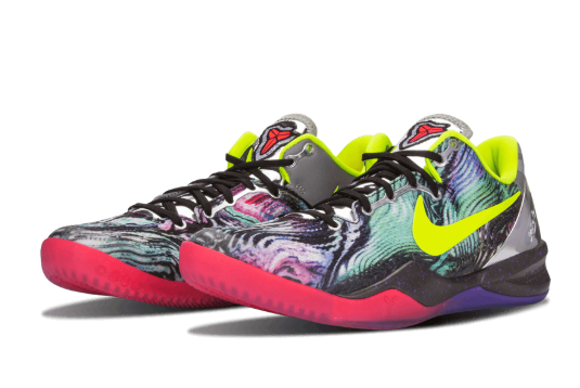 Nike Kobe 8 System Prelude Multi-Color/Volt-Chrome 639655-900 - Shop Now!