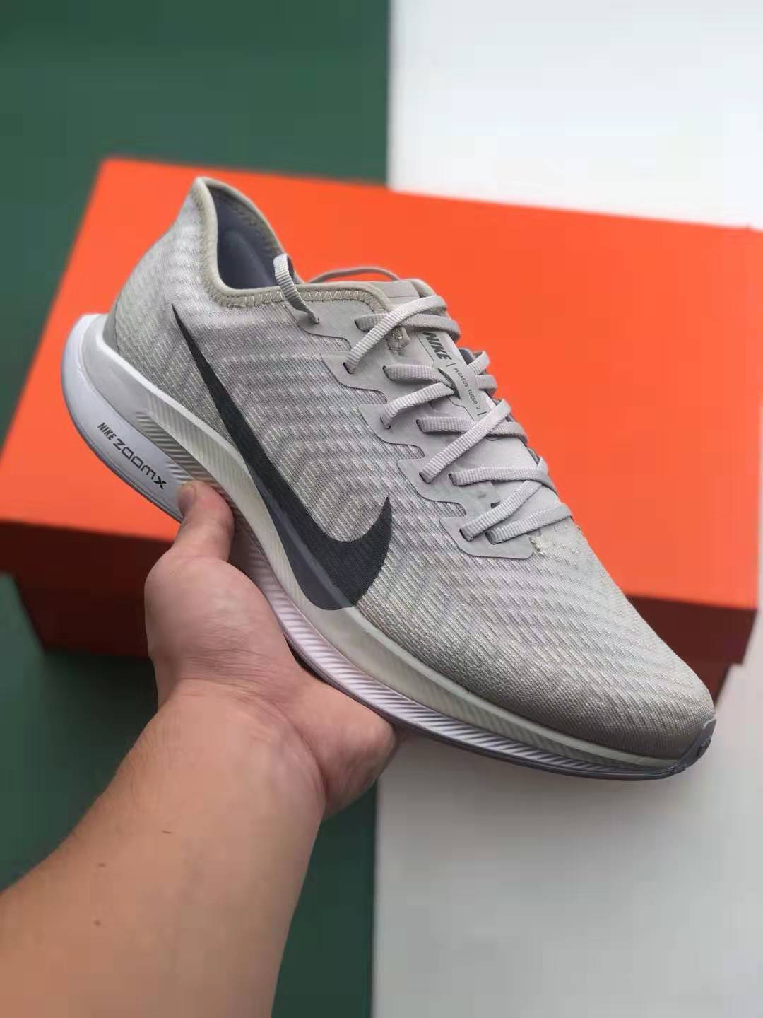 Nike Zoom Pegasus Turbo 2 Lab Green Women's Running Shoe - AT8242 300