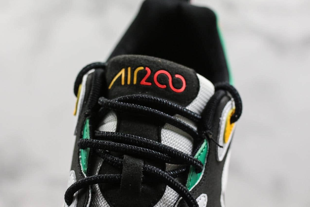 Nike Air Max 200 'Rasta' AQ2568-101 - Stylish and Vibrant Sneakers