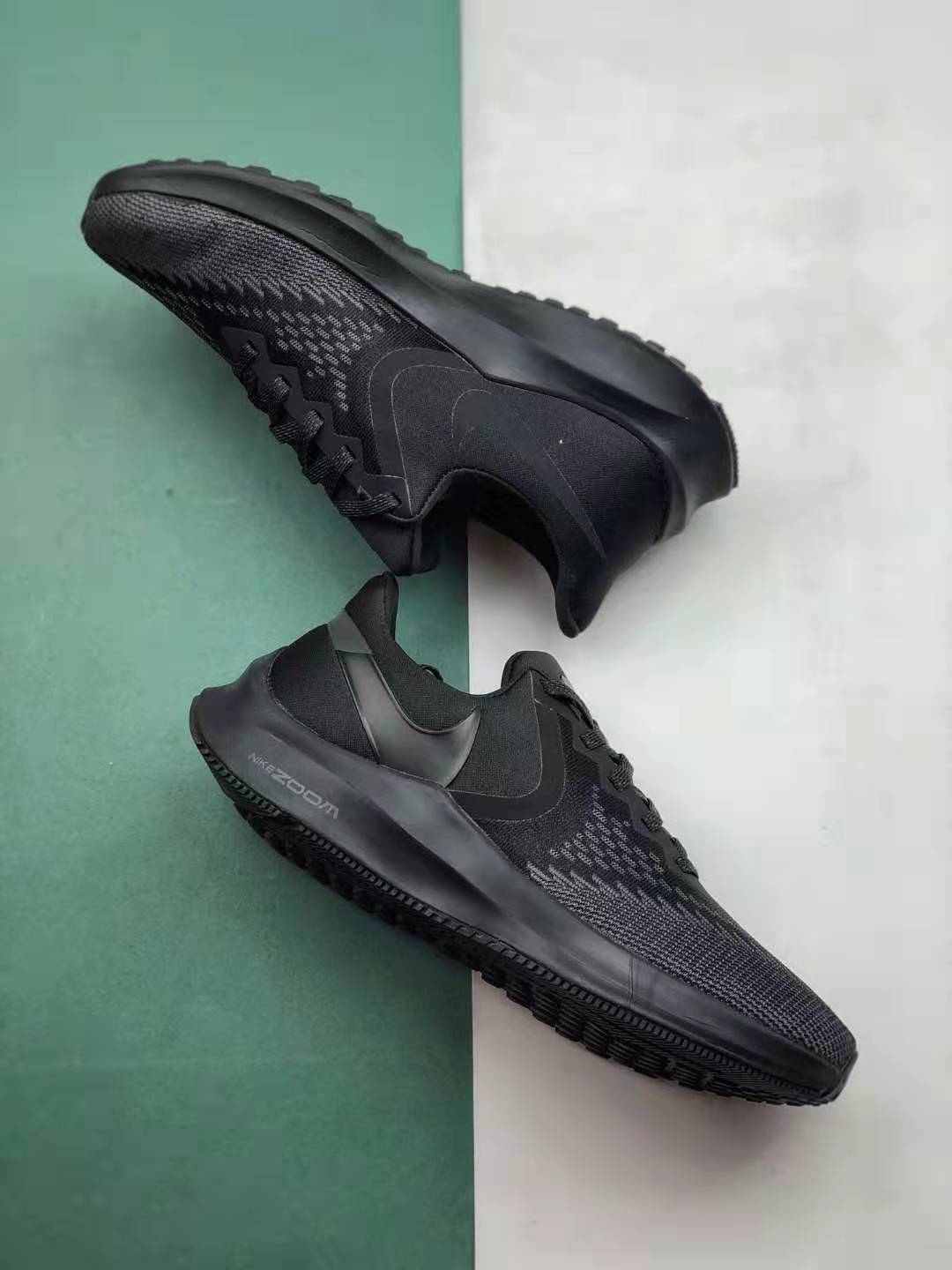 Nike Air Zoom Winflo 6 'Triple Black' AQ7497-004 - Lightweight and Cushioned Running Shoes