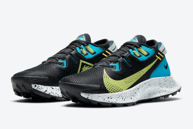 Nike Wmns Pegasus Trail 2 Laser Blue Limelight CK4309-003 - Premium Trail Shoes for Women