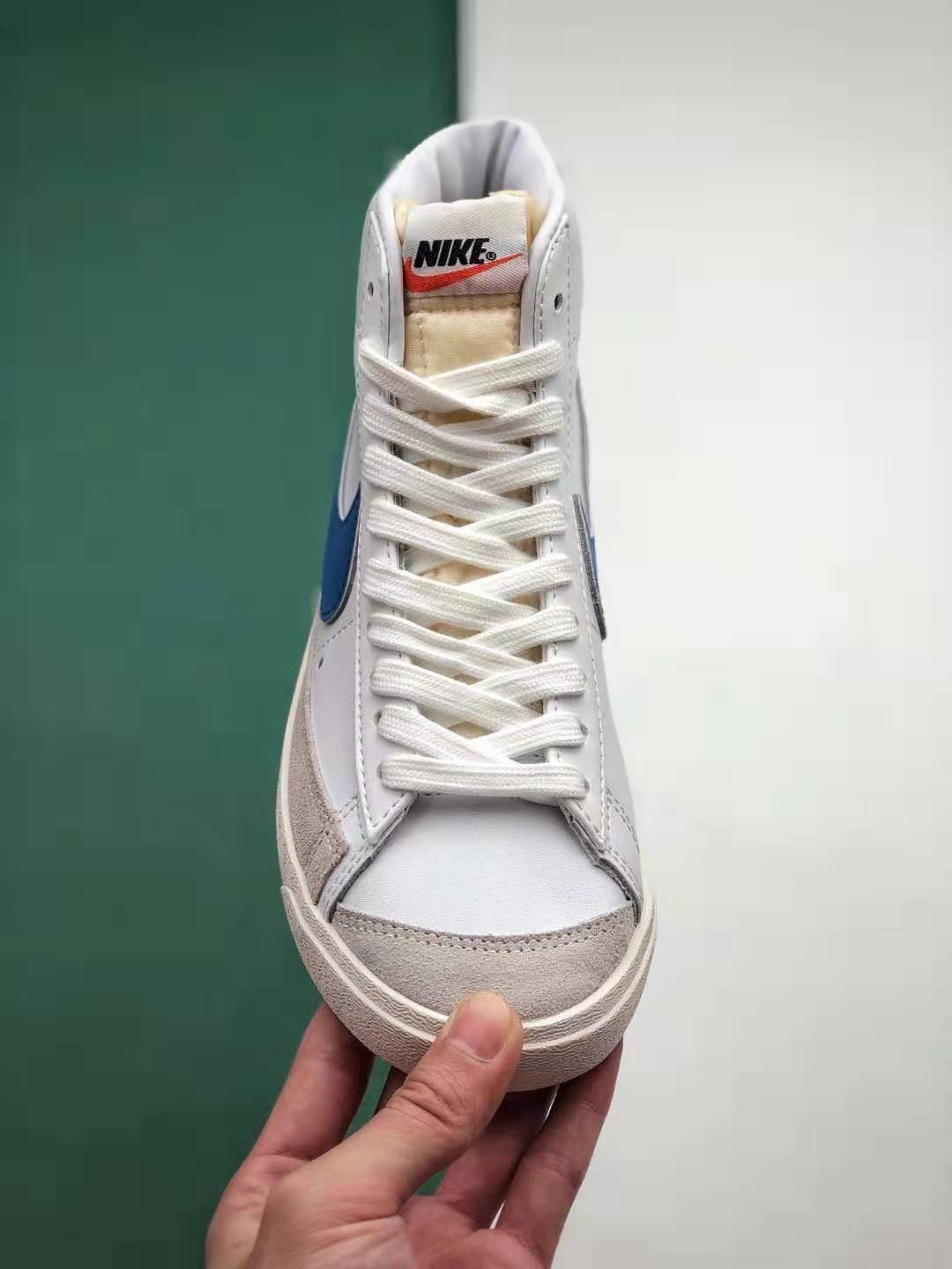 Nike Blazer Mid '77 Vintage 'Pacific Blue' BQ6806-400 - Classic Retro Sneakers | Shop Now!