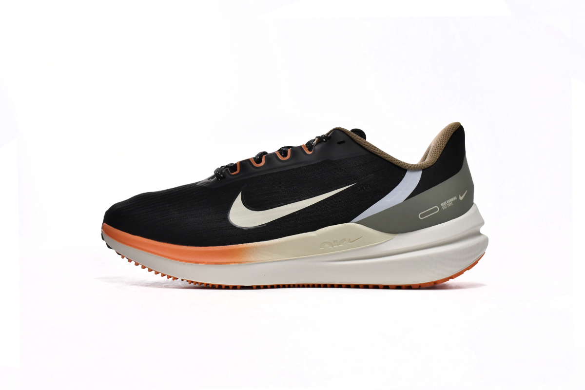 Nike Air Winflo 9 'Black Coconut Milk' DX6040-071: Lightweight and Cushioned Running Shoes