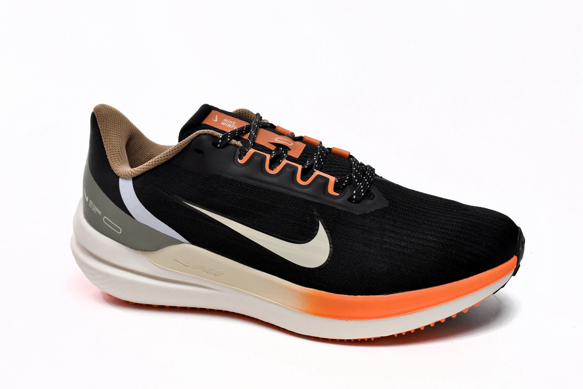 Nike Air Winflo 9 'Black Coconut Milk' DX6040-071: Lightweight and Cushioned Running Shoes
