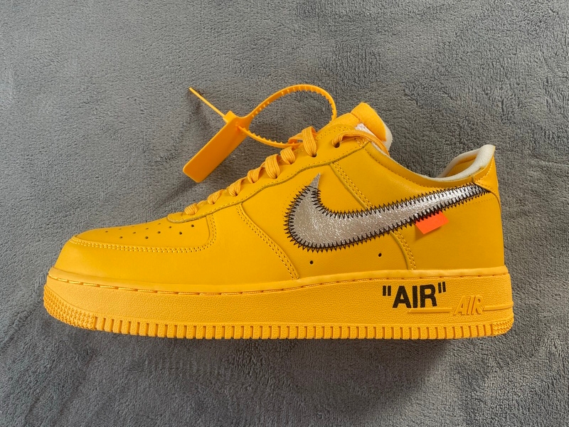Nike Off-White X Air Force 1 Low 'Lemonade' DD1876-700 - Limited Edition Sneaker