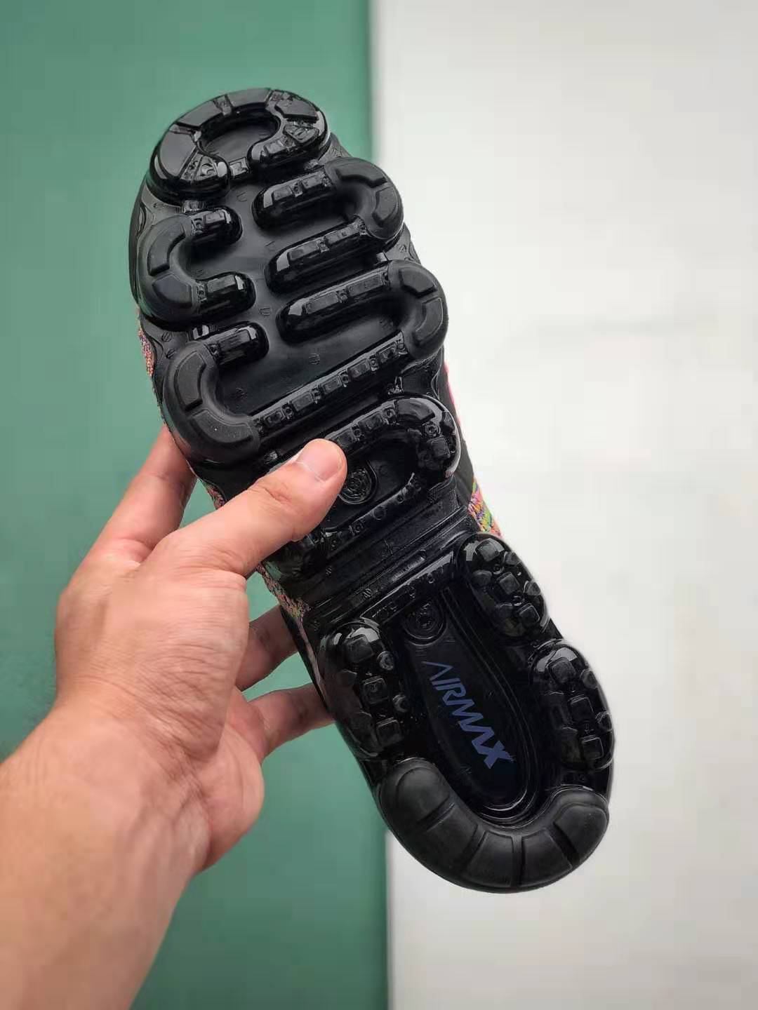 Nike Air VaporMax Flyknit 2 'Black Multi-Color' 942842-017 - Stylish and Versatile Footwear for Unmatched Comfort