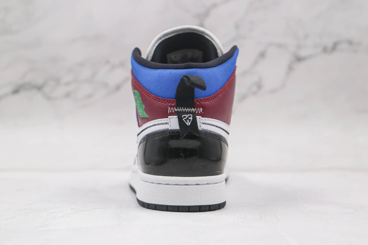 Air Jordan 1 Mid SE 'Black White Multi-Color' DB5454-001 - Trendy & Stylish Sneakers