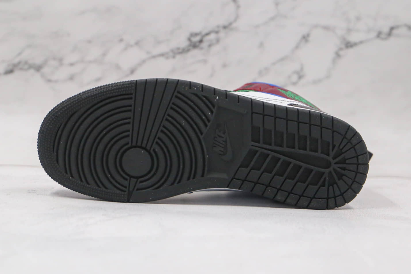 Air Jordan 1 Mid SE 'Black White Multi-Color' DB5454-001 - Trendy & Stylish Sneakers
