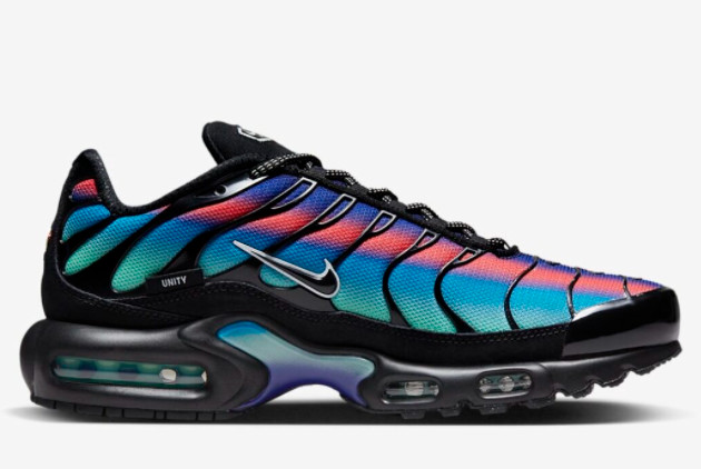 Nike Air Max Plus 'Unity' Black/Multicolor DZ4509-001 - Shop the Latest Nike Air Max Plus in Black/Multicolor at [Website Name]