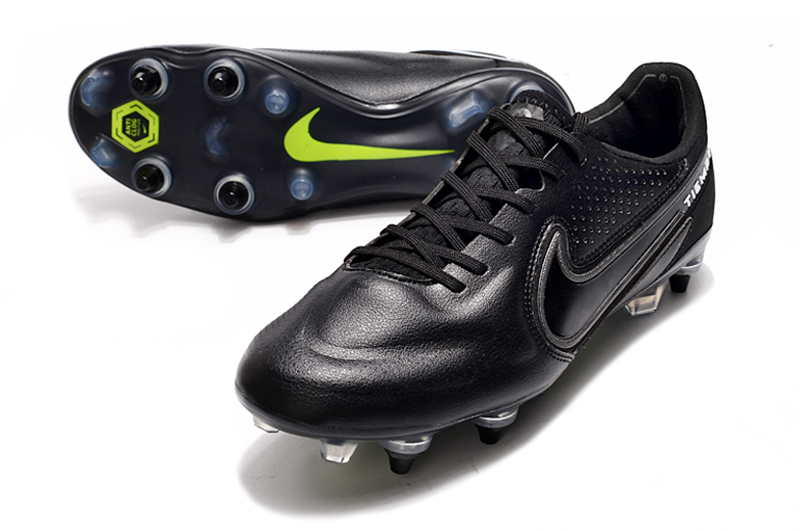 Nike Tiempo Legend 9 Elite SG PRO AC - Black/Dark Smoke Grey/Summit White