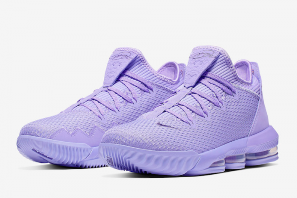 Nike LeBron 16 Low Atomic Purple CI2668-500 - Shop Now for Unbeatable Style and Performance