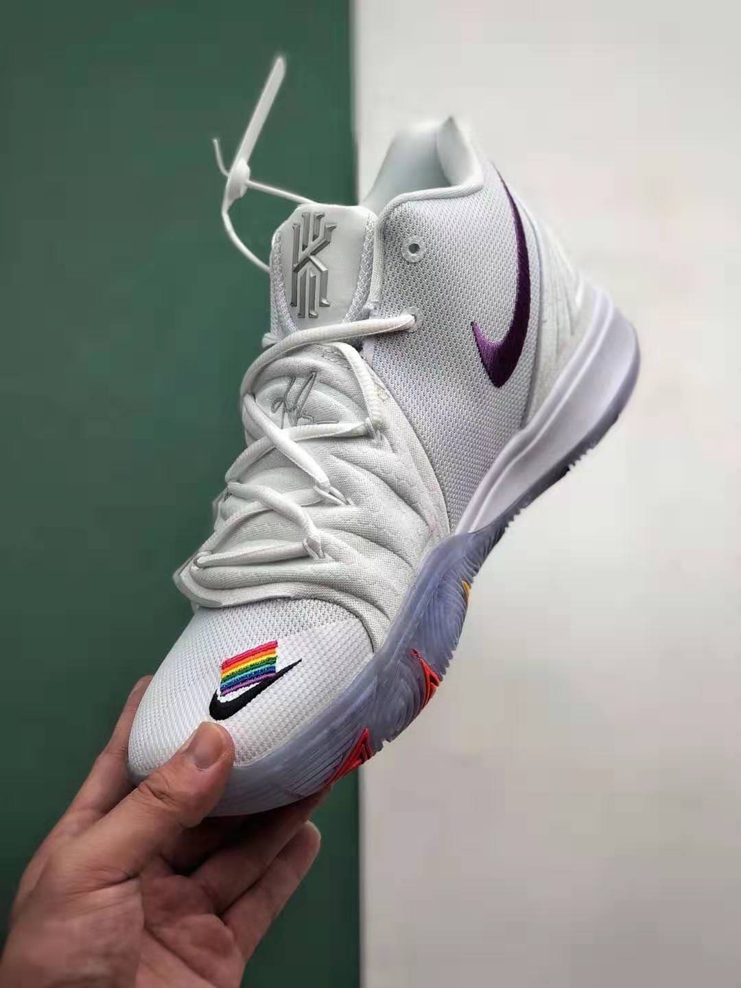 Nike Kyrie 5 BeTrue EP Rainbow Multi-Color CH0521-117 | Limited Edition Basketball Shoes