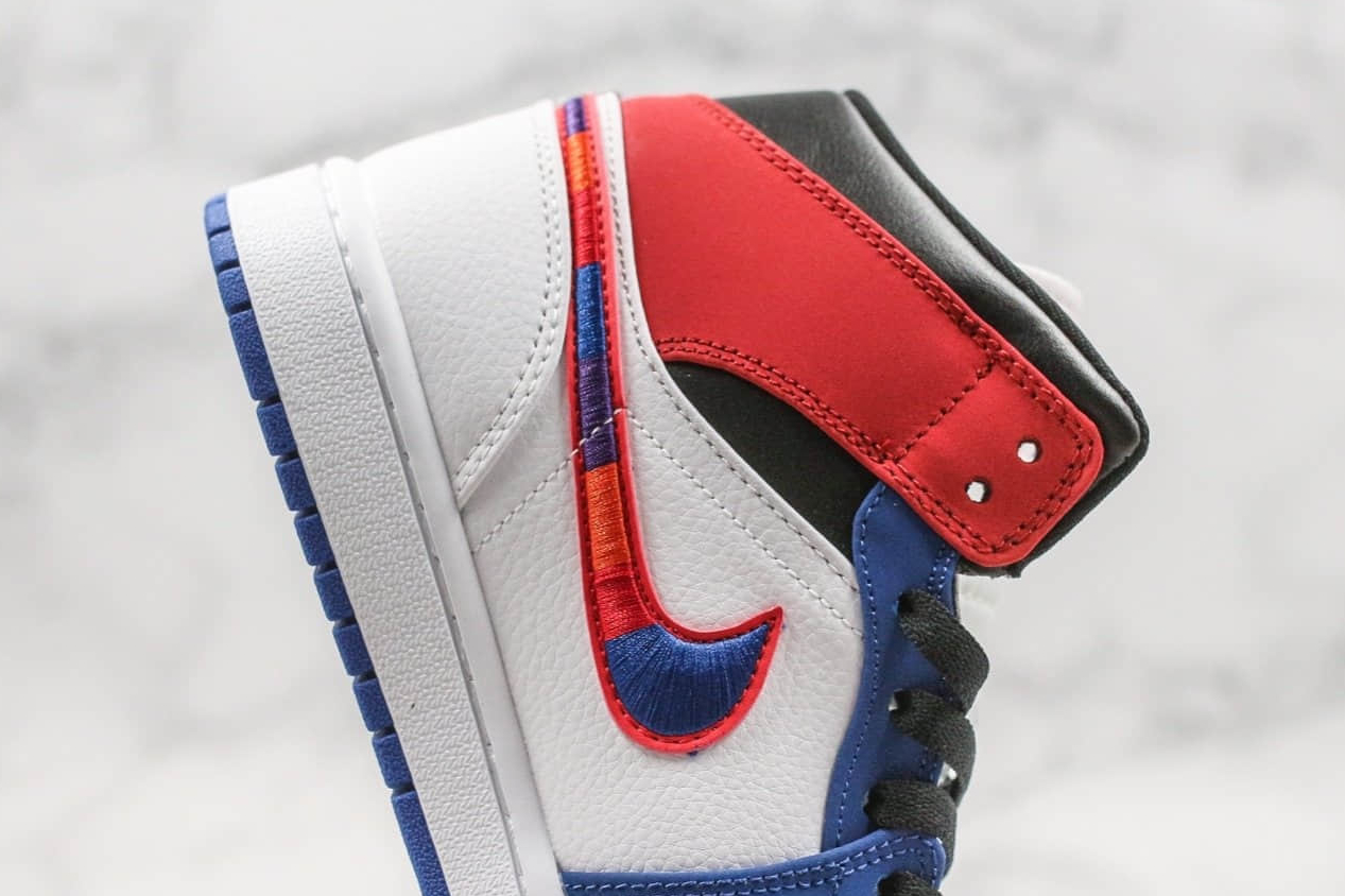 Air Jordan 1 Mid 'Multicolored Swoosh' 852542-146 - Stylish and Iconic Sneakers