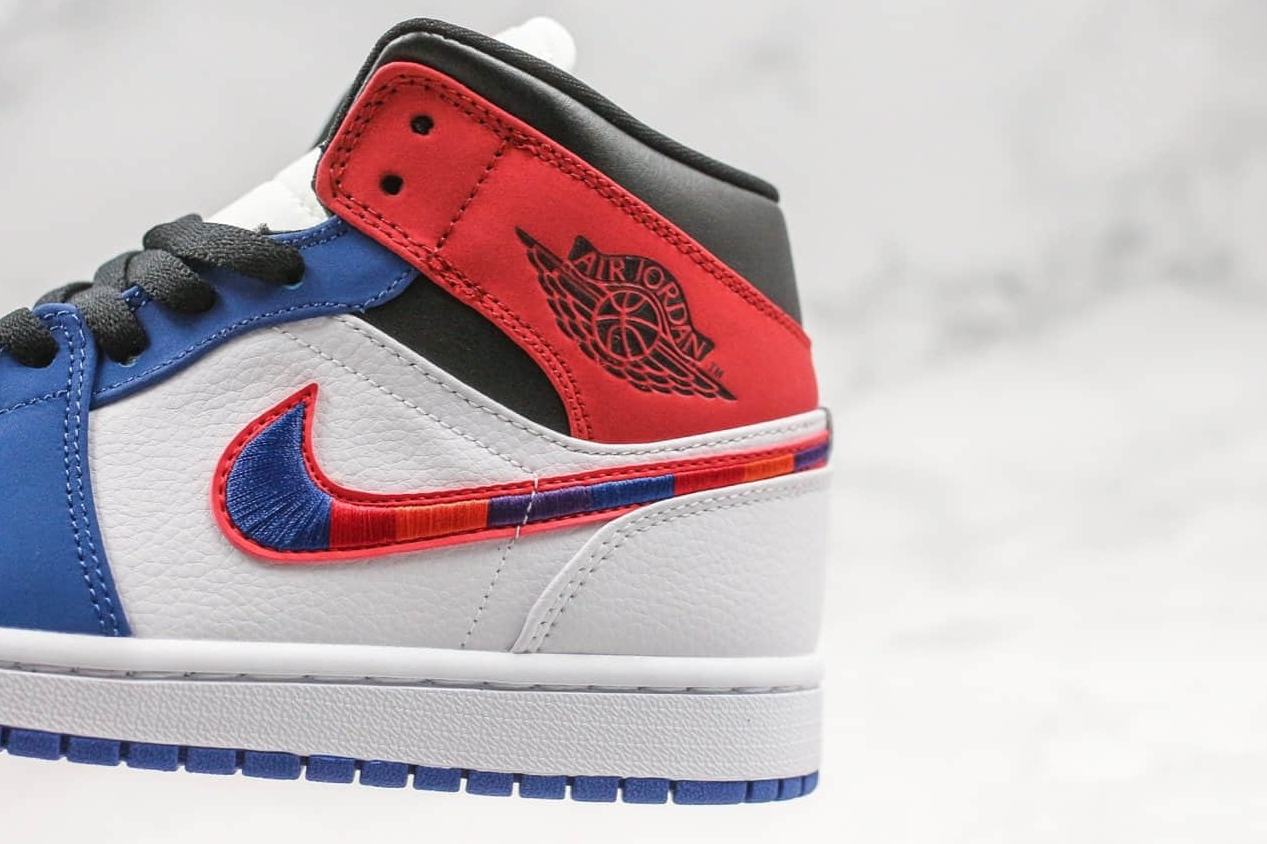 Air Jordan 1 Mid 'Multicolored Swoosh' 852542-146 - Stylish and Iconic Sneakers