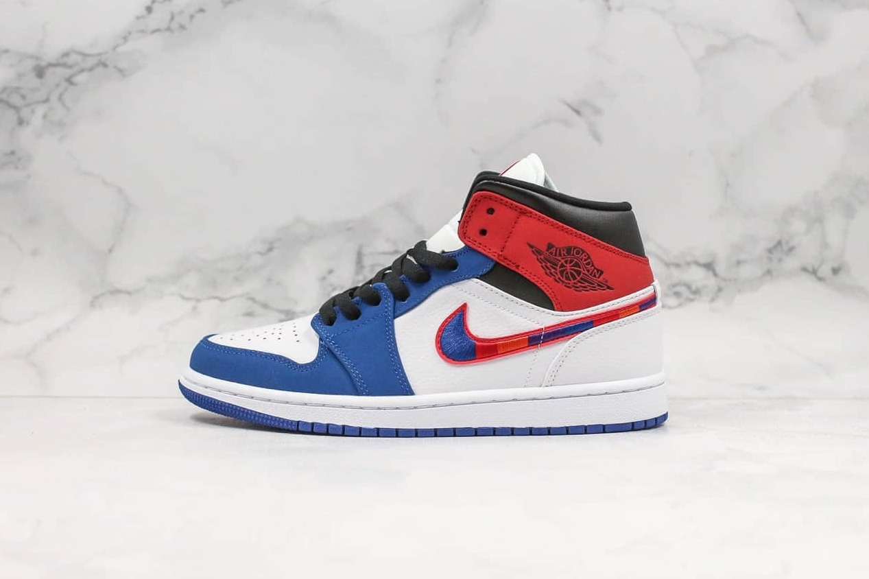 Air Jordan 1 Mid 'Multicolored Swoosh' 852542-146 - Stylish and Iconic Sneakers