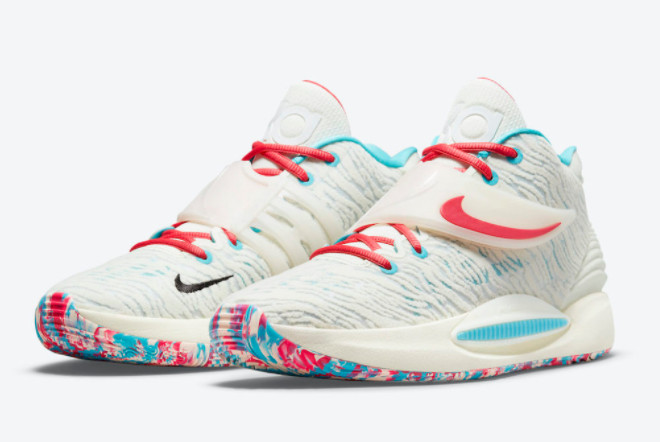 Nike KD 14 'Multicolor' CW3935-700 - Premium Performance Basketball Shoes