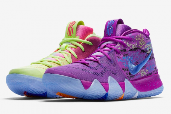 Nike Kyrie 4 Confetti Multi-Color 943806-900 - Shop the Latest Kyrie Irving Signature Shoe