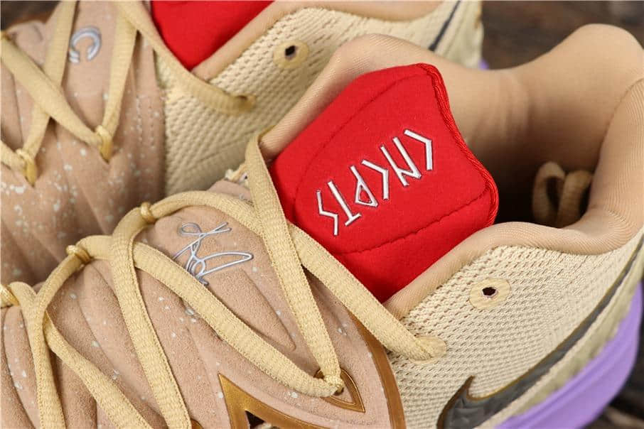 Concepts x Nike Zoom Kyrie 5 EP Ikhet Purple Gold Red Multi-Color CL9961-900 - Stylish & Functional Basketball Shoes | Best Prices Online