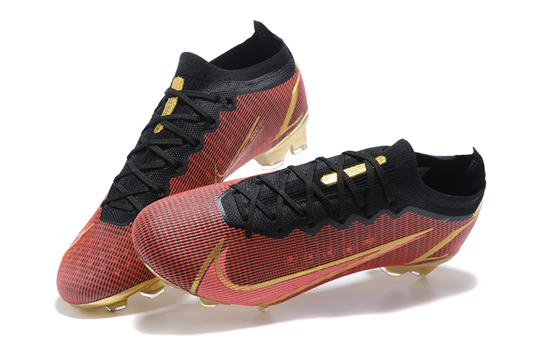 Nike Mercurial Vapor 14 Elite FG Red Golden - High Performance Soccer Cleats
