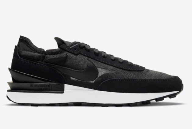 Nike Waffle One Black/White DA7995-001 - Premium Athletic Sneakers