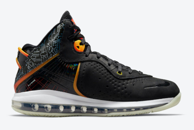 Nike LeBron 8 'Space Jam' Black/White-Multi-Color DB1732-001 | Limited Edition Basketball Sneakers