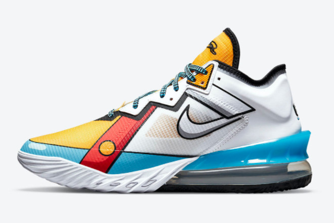 Nike LeBron 18 Low 'Stewie Griffin' CV7564-104: Shop the Iconic Cartoon-Inspired Sneakers