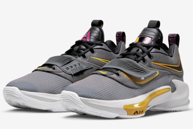 Nike Zoom Freak 3 'Low Battery' | Grey/Yellow-Black DA0694-006