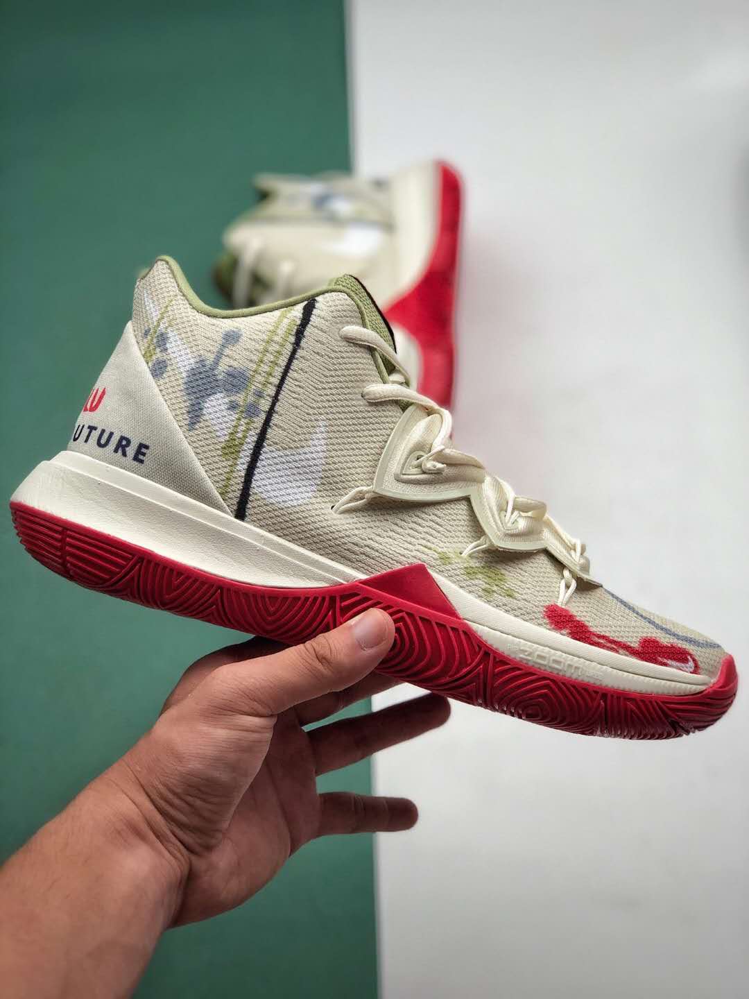 Bandulu x Nike Kyrie 5 EP Multi Color CK5837 100 - Limited Edition Basketball Shoes