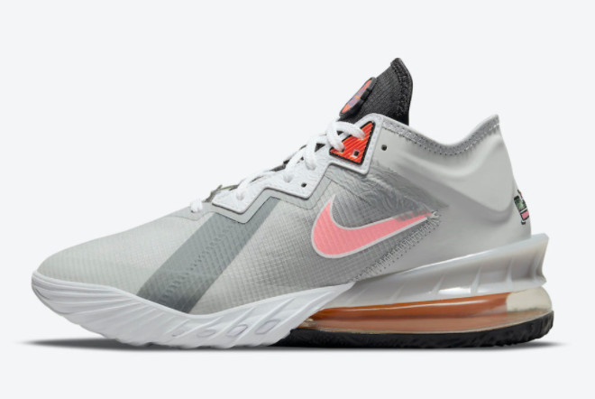 Space Jam x Nike LeBron 18 Low 'Bugs Bunny x Marvin The Martian' Sneakers - CV7562-005