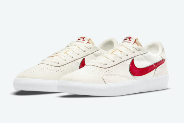 Nike SB Heritage Vulc 'Gym Red' Summit White/Summit White-White-Gym Red CD5010-103 - Shop Now!