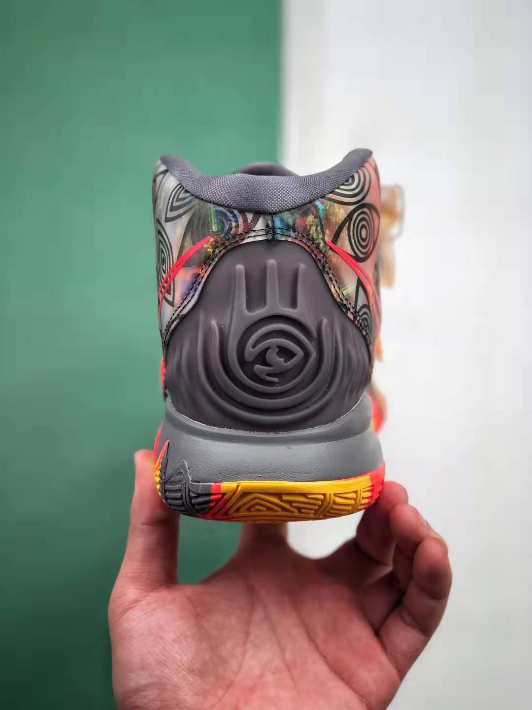Nike Kyrie 6 Pre Heat Beijing CQ7634-701 | Multicolor Basketball Sneakers