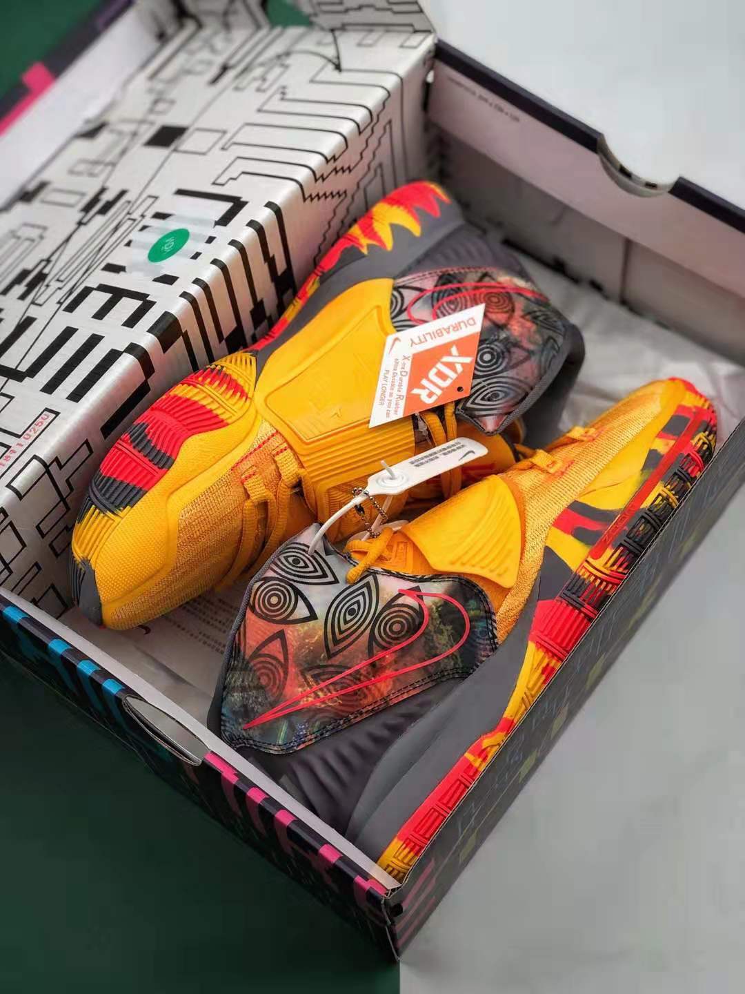 Nike Kyrie 6 Pre Heat Beijing CQ7634-701 | Multicolor Basketball Sneakers