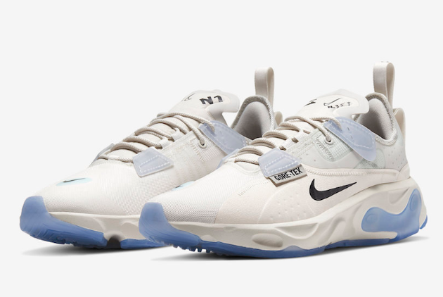 Nike React Type GTX White/Black-Bright Ceramic-Thunder Grey BQ4737-002 | Lightweight and Waterproof Running Shoes for Men