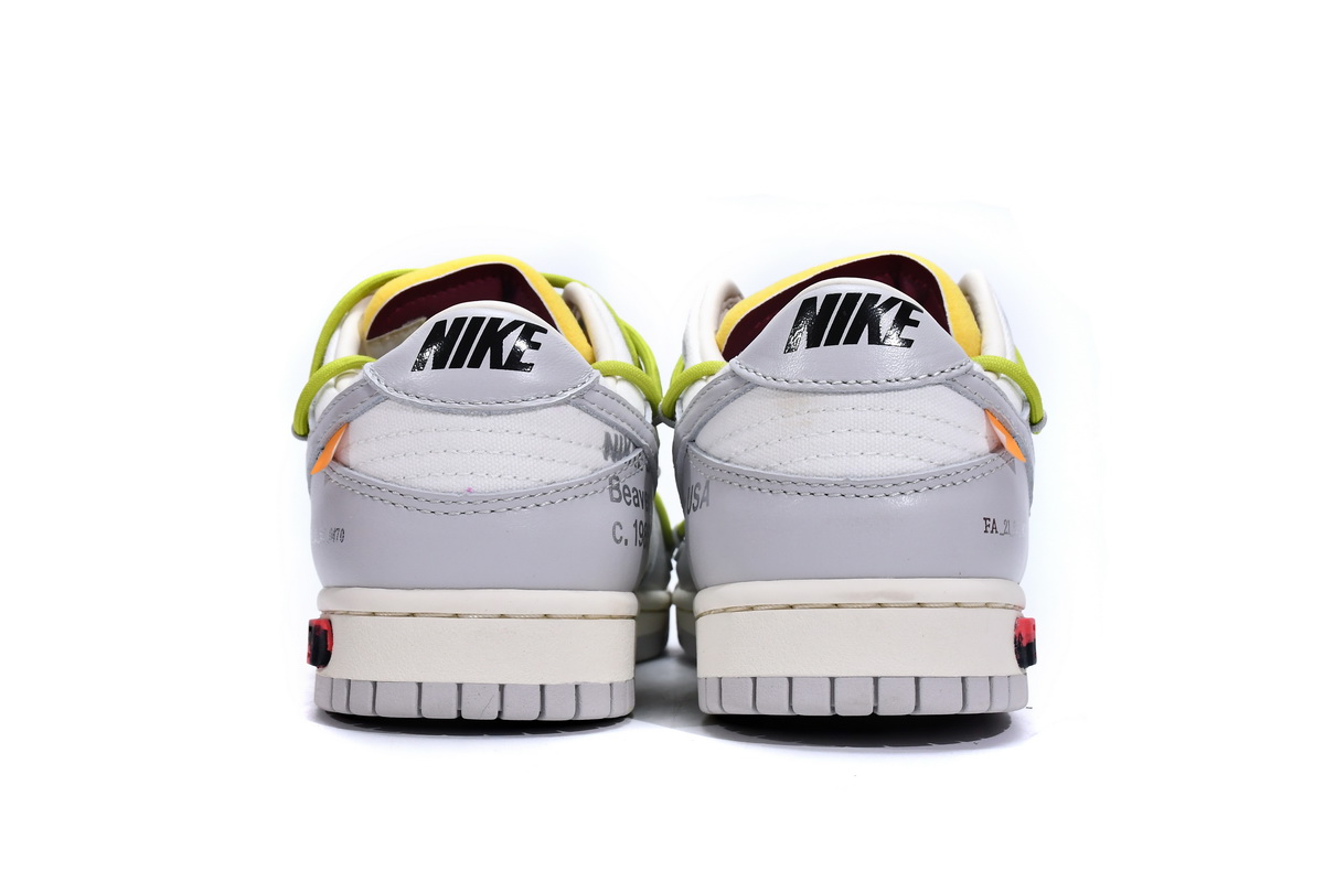 Nike Off-White X Dunk Low 'Lot 08 Of 50' DM1602-106 - Exclusive Limited Edition