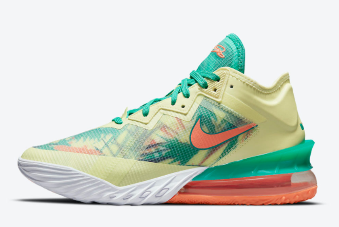 Nike LeBron 18 Low 'LeBronold Palmer' CV7562-300 - Premium Sneaker for Unrivaled Style and Performance