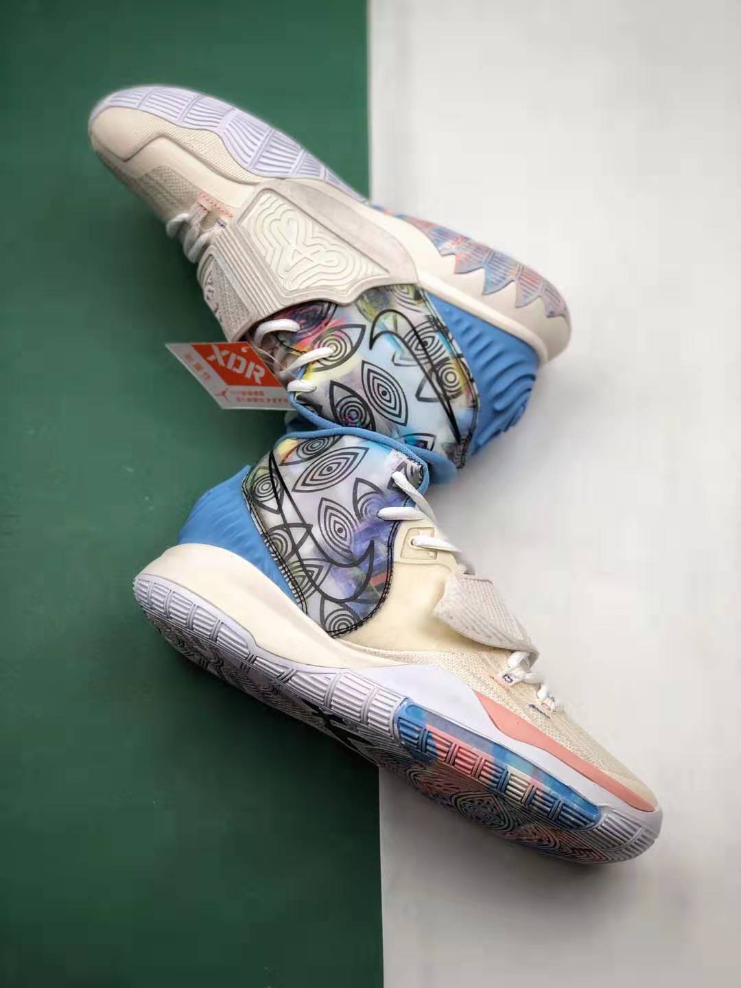 Nike Kyrie 6 Pre Heat LA Multicolor CN9839-101 - Shop Now!