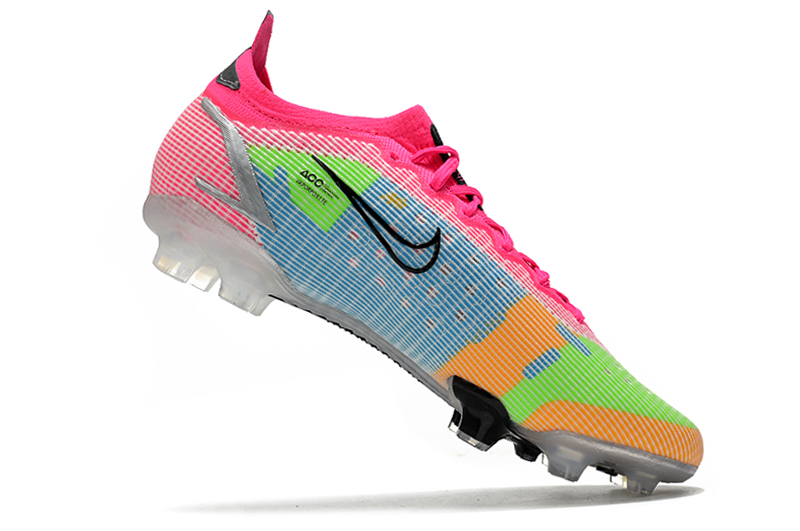 Nike Mercurial Vapor XIV Elite FG White Black Pink Multicolor | Premium Soccer Cleats