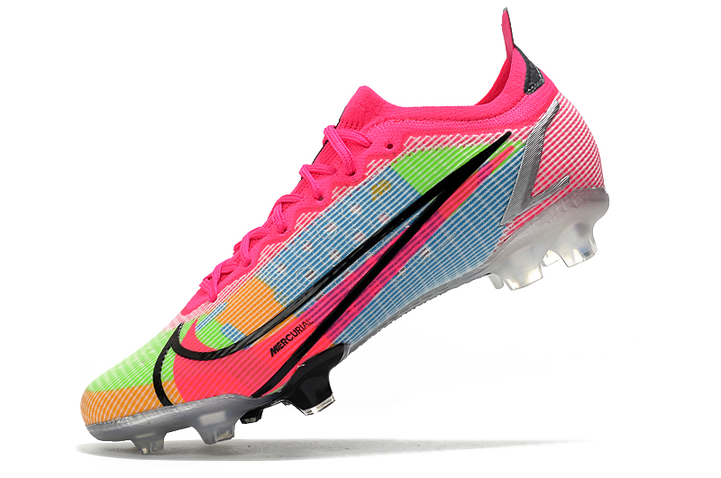 Nike Mercurial Vapor XIV Elite FG White Black Pink Multicolor | Premium Soccer Cleats