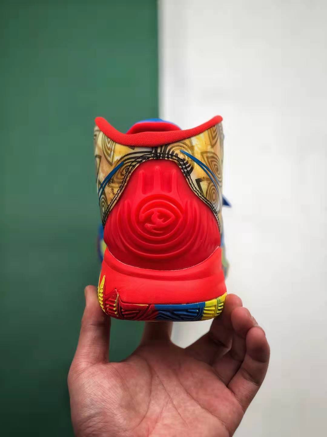 Nike Kyrie 6 Pre Heat Guangzhou: Multicolor CQ7634-409 Basketball Sneakers
