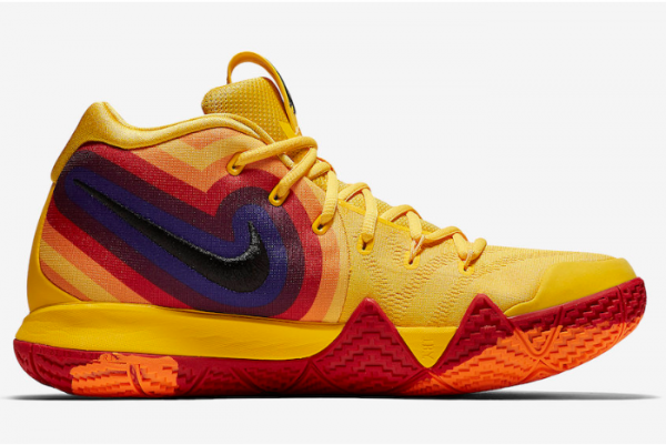 Nike Kyrie 4 'Yellow Multicolor' 943807-700 - Get the vibrant yellow and multicolor kicks now!