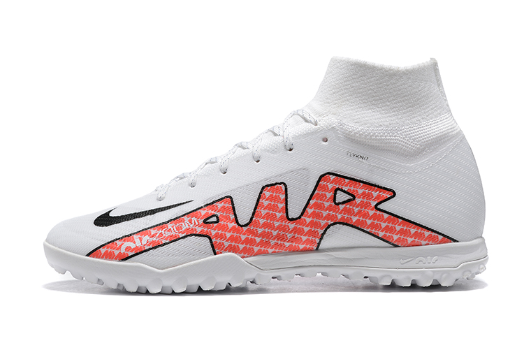 Nike Mercurial Superfly 9 Elite Turf Ground Cleats - White Off Noir Coconut Milk | Premium Football Shoes