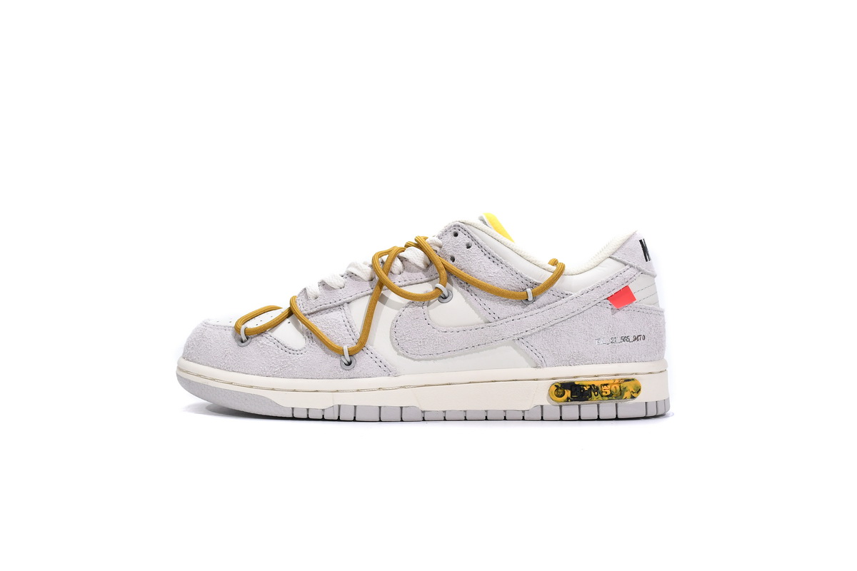 Off-White x Nike SB Dunk Low Pine Green White CT0856-100 | Limited Edition Sneakers