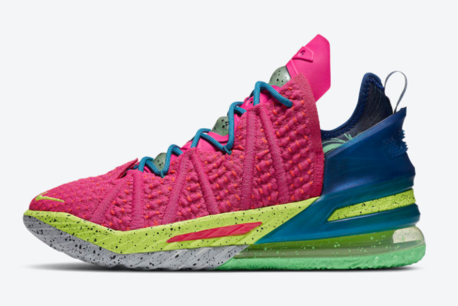 Nike LeBron 18 'Los Angeles By Night' DB8148-600 - Exquisite Athletic Sneakers at Their Finest!
