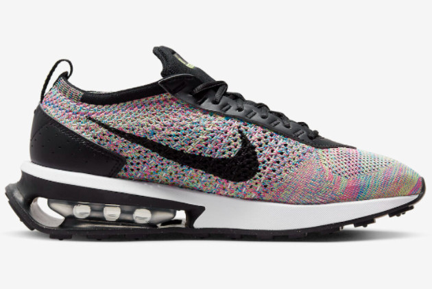 Nike Air Max Flyknit Racer Ghost Green/Black-Pink Blast-Photo Blue DM9073-300 - Shop Now!