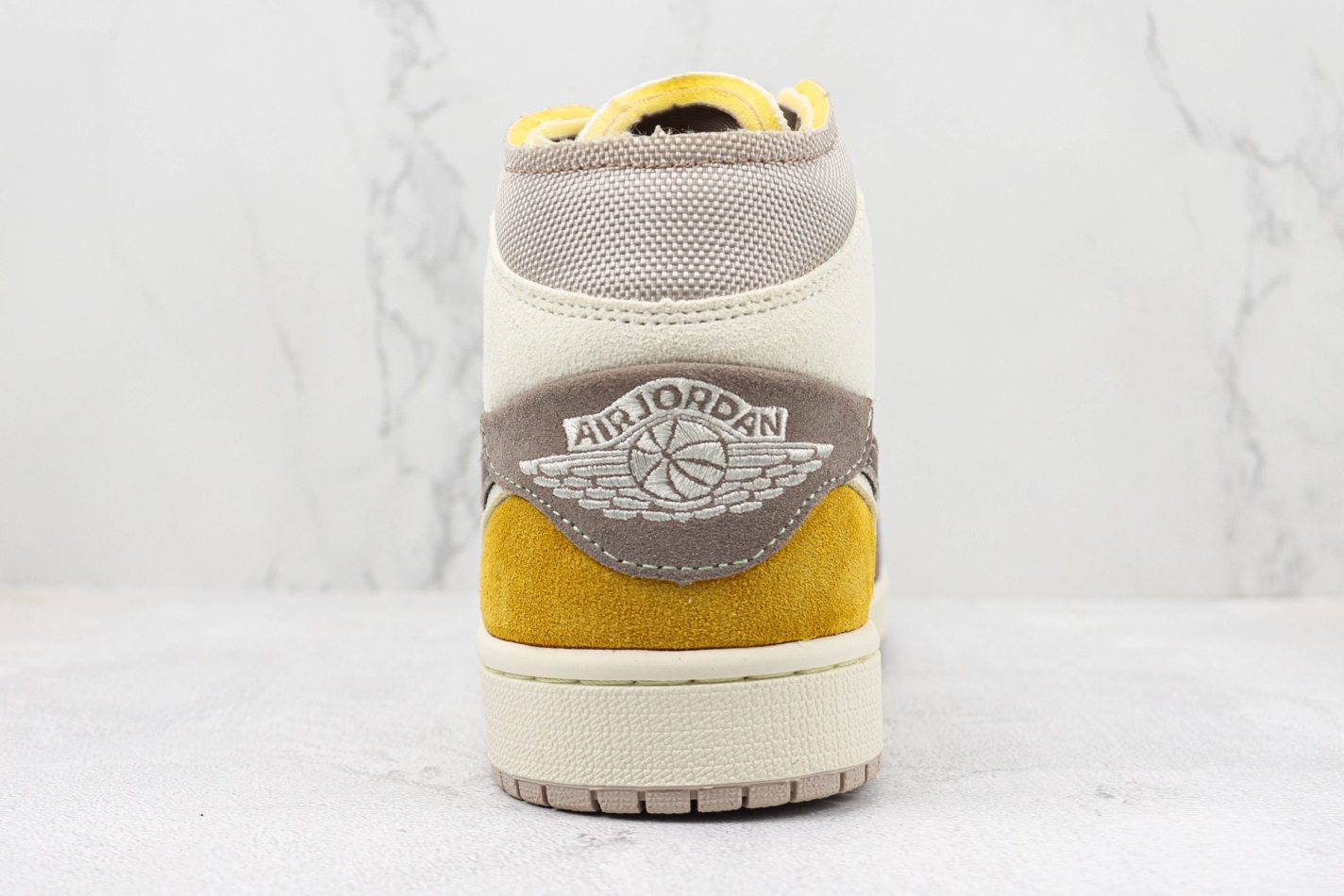 Air Jordan 1 Mid SE Craft 'Inside Out - Taupe Haze' DM9652-102 Shoes | Limited Edition Retro Sneakers