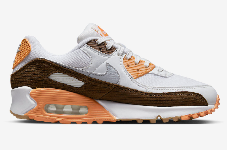 Nike Air Max 90 SE 'White Brown' DZ5379-100 – Classic Style and Comfort